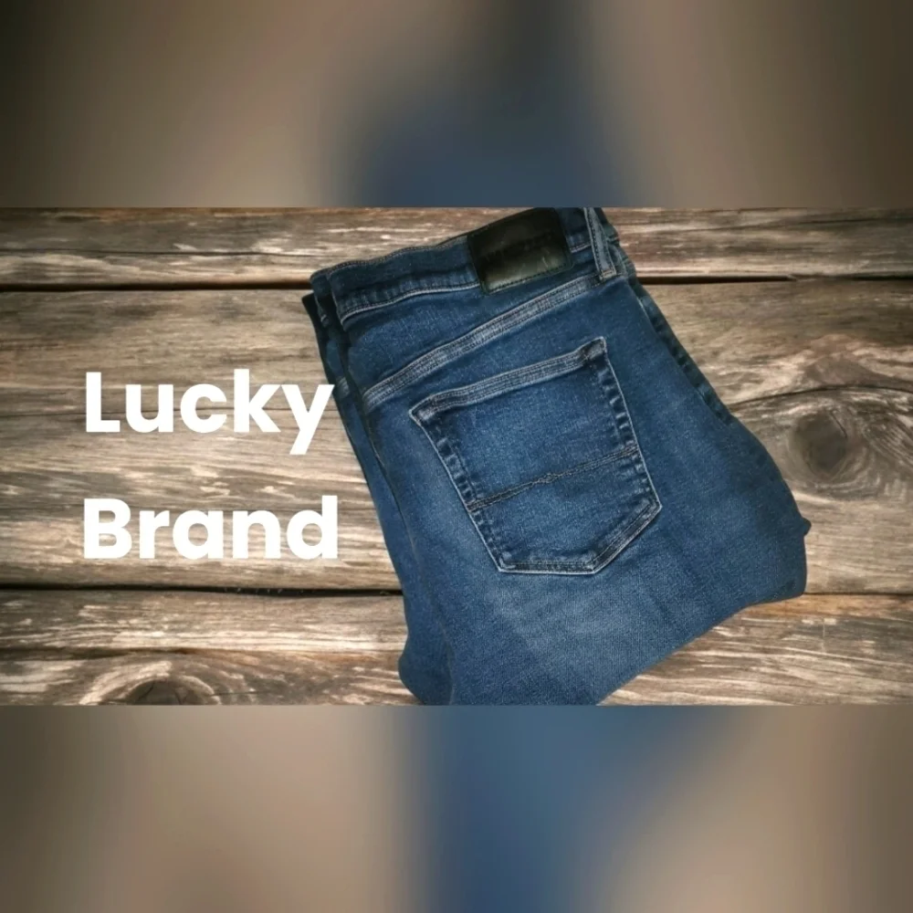 Lucky Brand 121 Slim Straight Stretch Denim Jeans